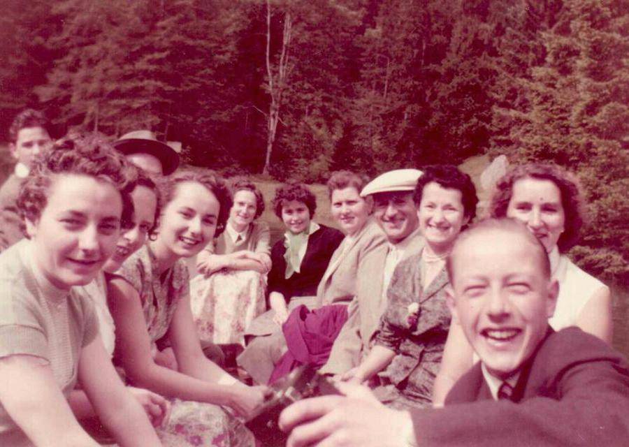 Choeur mixte de Carrouge en 1950